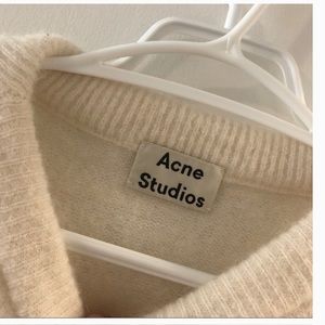 Acne studios wool blend sweater xxs (oversize fit)